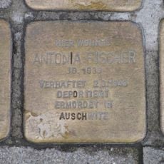 Stolperstein à la mémoire d’Antonia Fischer
