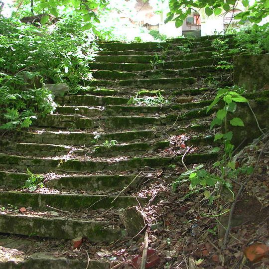 Лестница в парк