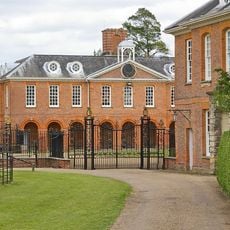 Wrought Iron Screen And Gates To North Of Entrance Courtyard Of Chevening House