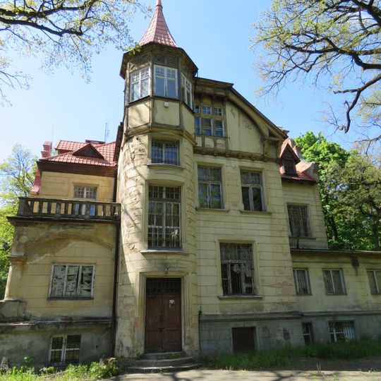 Pozostałości założenia willowego Turczynek