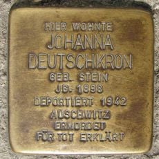 Stolperstein dedicated to Johanna Deutschkron
