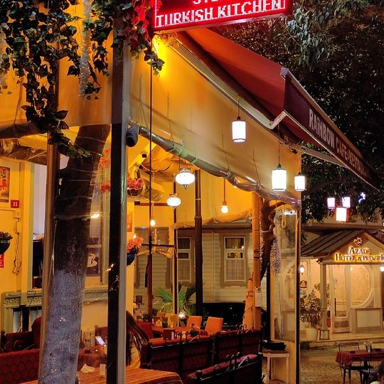 Rainbow fish & meat restaurant