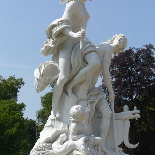 Allegorie der Erde oder Triptolemos lehrt Ceres das Pfügen