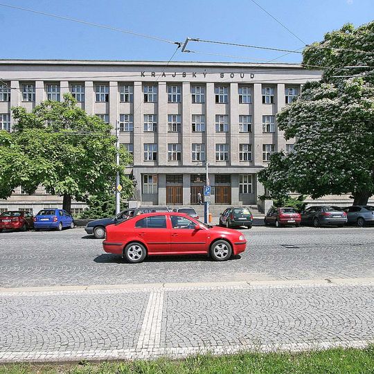 Budova Krajského soudu v Hradci Králové