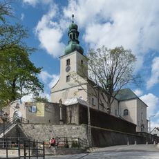 Saint John the Baptist church and graveyard in Szczytna