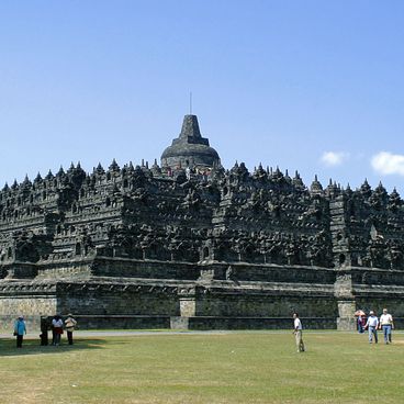 Indonesian temples: Borobudur, Prambanan, Java