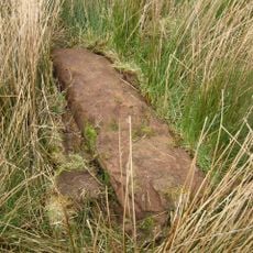 Hadrian's Wall and vallum between the road to Caw Gap and the Caw Burn in wall miles 41 and 42