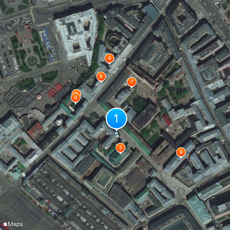 Slavic Greek Latin Academy Mapa