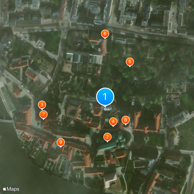 Ostrów Tumski Mappa