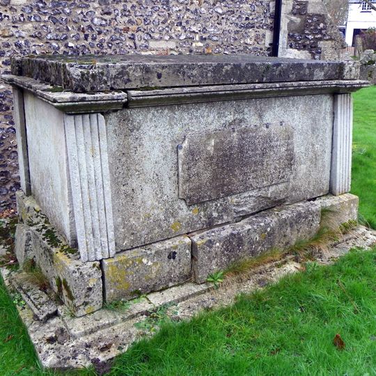 Tomb On South Side Of Chancel Of Church Of St Mary The Virgin