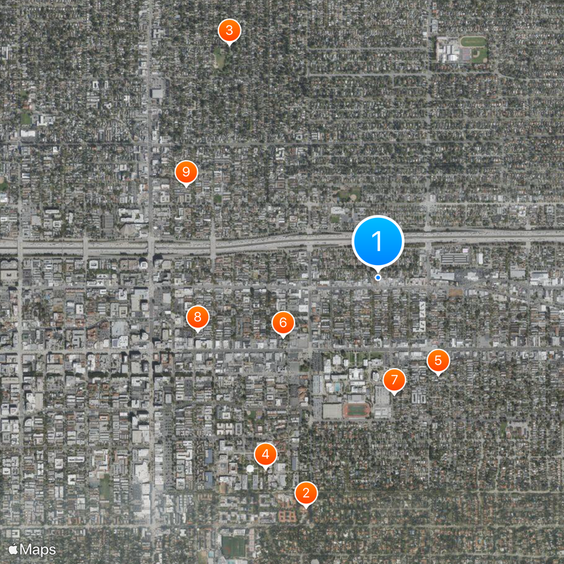 Pasadena City College Map