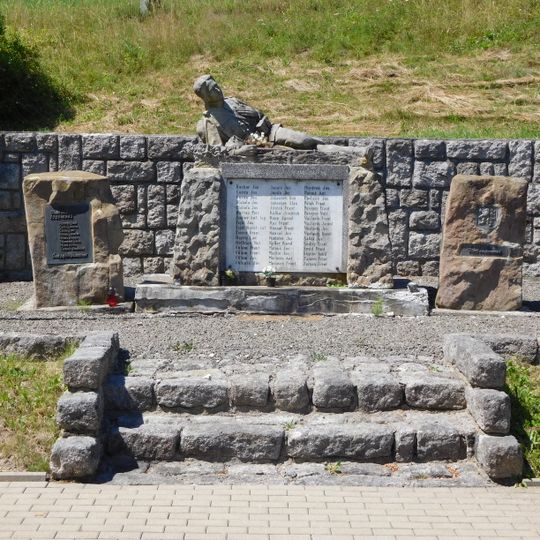 World Wars I and II memorial in Dolní Sytová