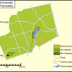 Nature reserve Jezioro Francuskie