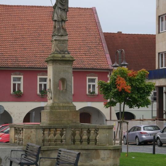 Statue of John of Nepomuk in Benátky nad Jizerou