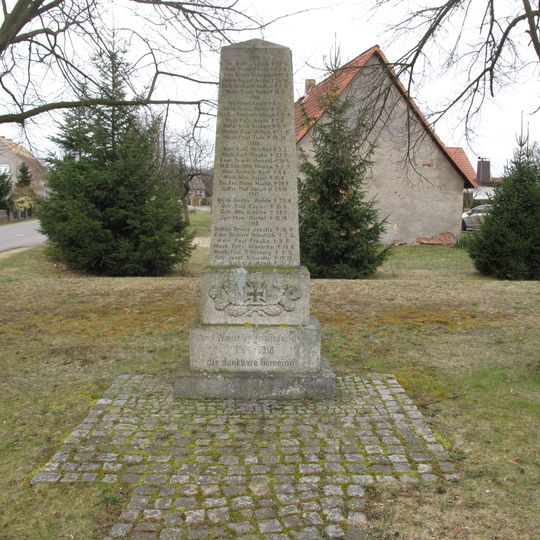 Noes, Gefallenendenkmal WK I