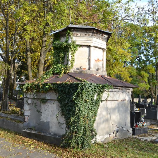 Cintorín ev. a. v. , hrobka