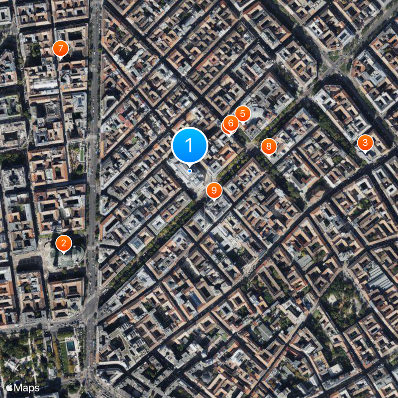 Hungarian State Opera House Map