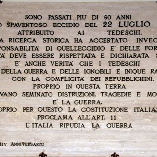 New plaque to the victims of the Duomo