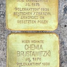 Stolperstein en memoria de Rosa Brustawitzki