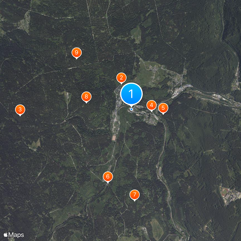 Erlabrunn Map