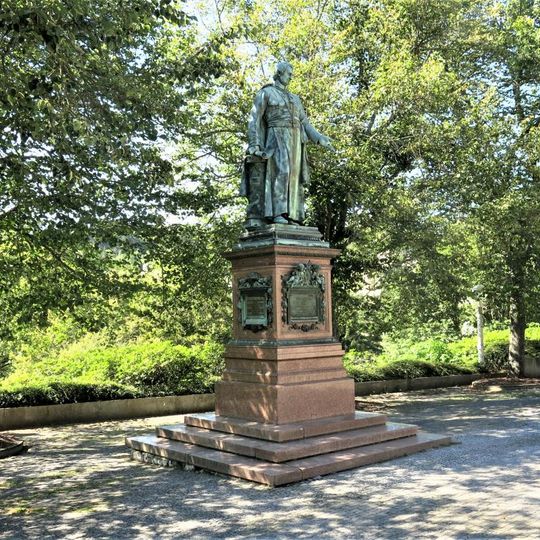 Statue of Karel Kašpar Reitenberger in Mariánské Lázně