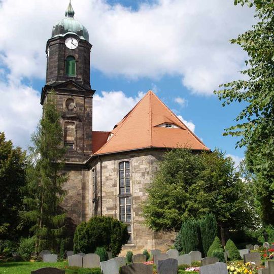 Kirche Lohmen, Kirchhofstor und Einfriedung Dorfstraße -