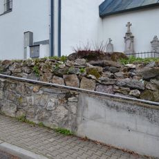 Kostol Narodenia Panny Márie, múr hradbový