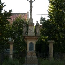 Sousoší Ukřižování se sochami Panny Marie a svstého Jana