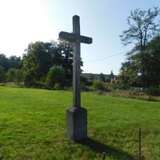 Kříž na Plzeňské ulici v Drmoulu