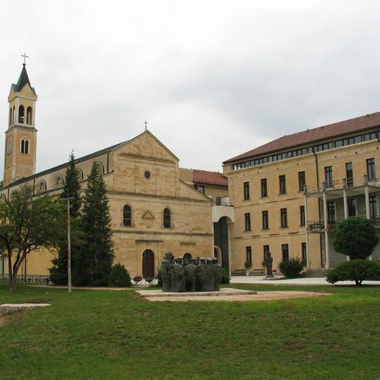 Monasterio franciscano en Šćit