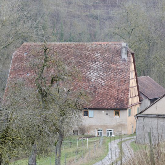 Ehemalige Getreide- und Ölmühle, sogenannte Lukasrödermühle, Wohnhaus
