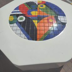 Opera d'arte, piastrella