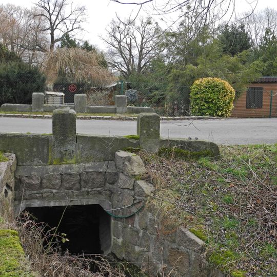 Straßenbrücke über den Gorknitzbach Gorknitz