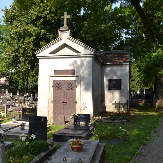 Cintorín ev. a. v. , hrobka