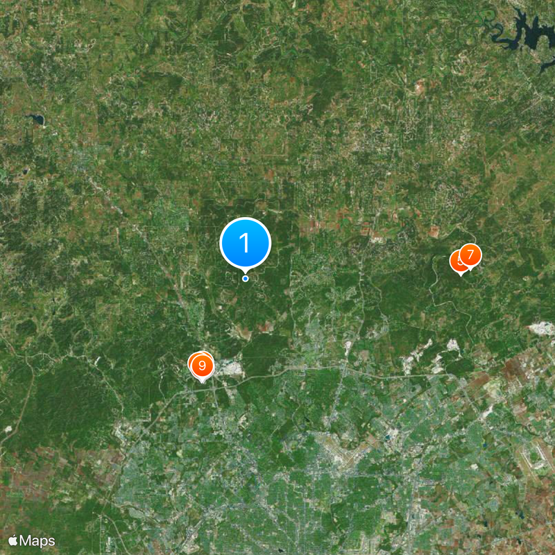 Camp Bullis Map