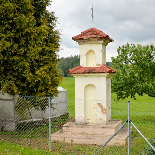 Column shrine west of Želvice