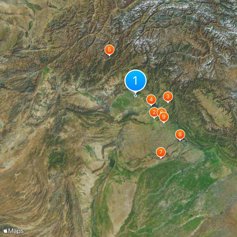 Khyber Pakhtunkhwa Map