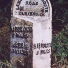 Milestone Approximately 100 Metres North Of Entrance To Moor End Farm