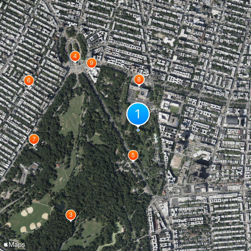 Brooklyn Botanic Garden Map