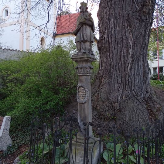 Statue of John of Nepomuk in Velké Popovice