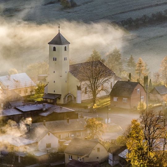 Saint Lawrence church, Zliechov