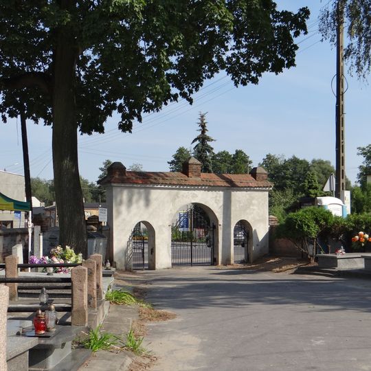 Roman-Catholic's cemetery in Brzeziny