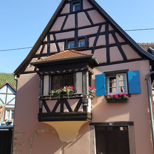 Maison au 62, Grand-Rue à Turckheim