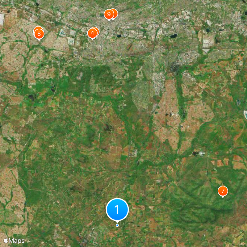 Oprah Winfrey Leadership Academy for Girls Map