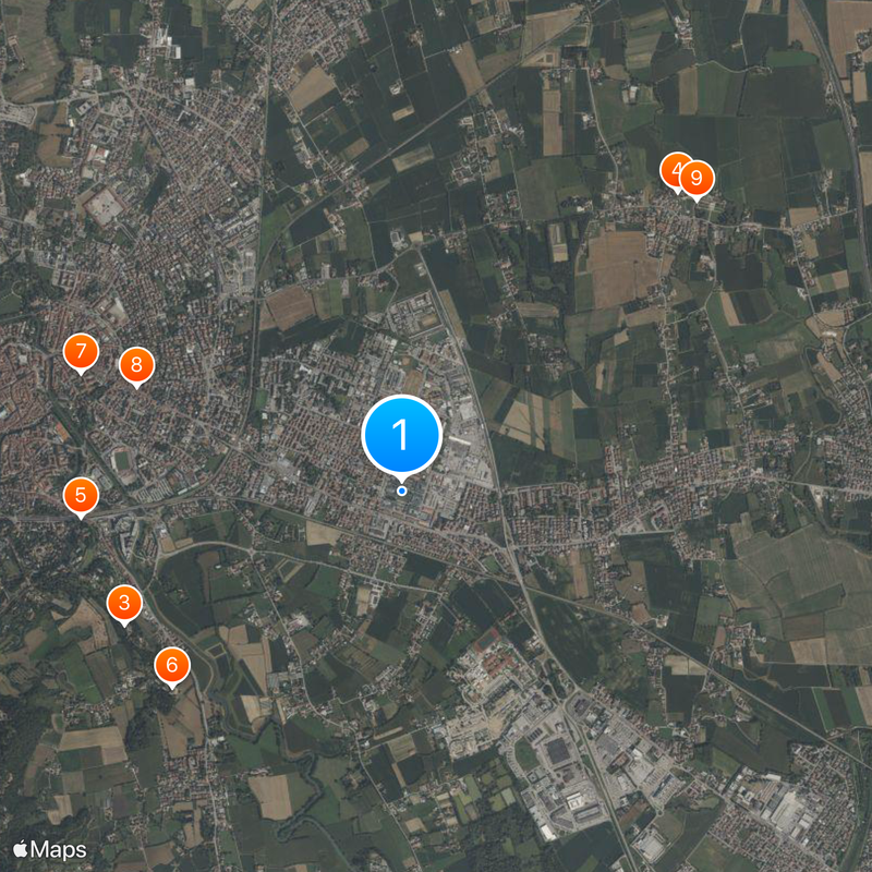 Caserma Ederle Map