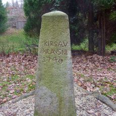 Dreiländerstein (Grenzstein) (Nähe Kesselstraße, am Bach)