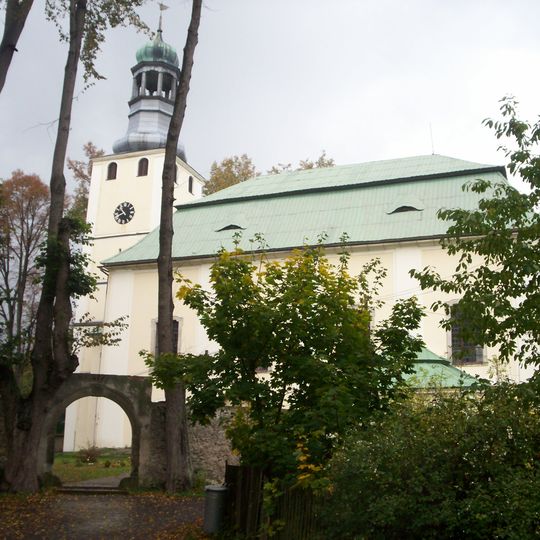 All Saints church in Miszkowice