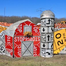PennDOT Road Sign Sculpture Garden