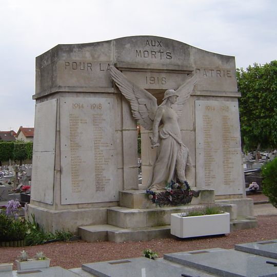 Monument aux morts du cimetière d'Antony