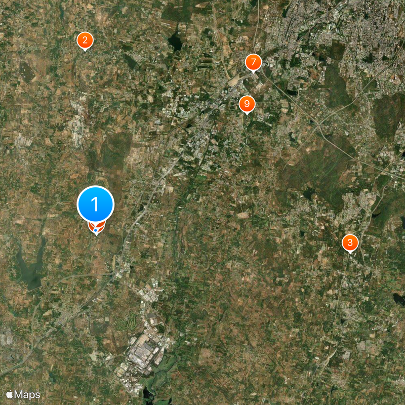 Wonderla Amusement Park Mappa